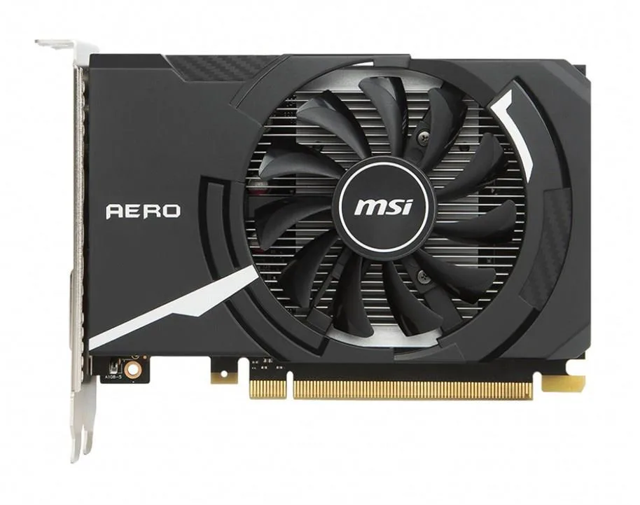 GT1030AEROITX2GOC - MSI Nvidia GeForce GT 1030 2GB GDDR5 64-Bit HDMI / SL-DVI-D PCI Express 3.0 x16 Video Graphics Card