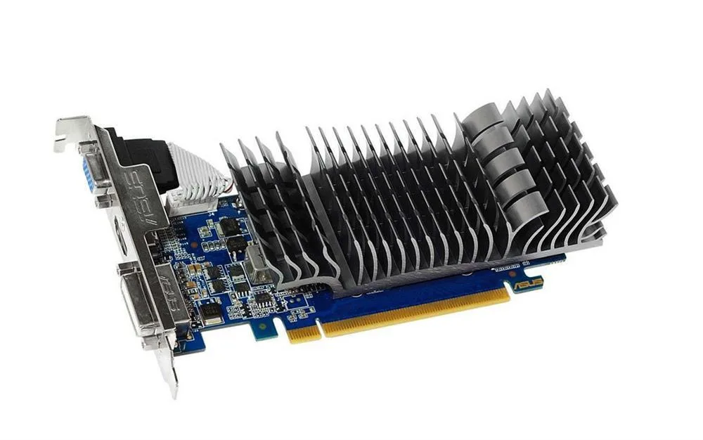 GT610-2GD3-CSM-B2 - ASUS GeForce GT 610 2GB DDR3 64-Bit DVI/HDMI PCI Express 2.0 x16 Video Graphics Card