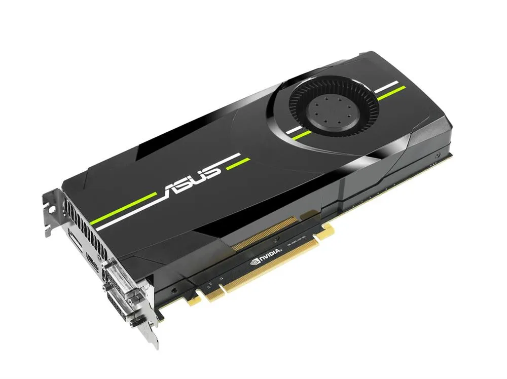 GTX680-2GD5 - ASUS GeForce GTX 680 2GB GDDR5 256-Bit PCI Express 3.0 x16 Dual DVI/ HDMI/ DisplayPort/ HDCP Ready/ SLI Support Video Graphics Card