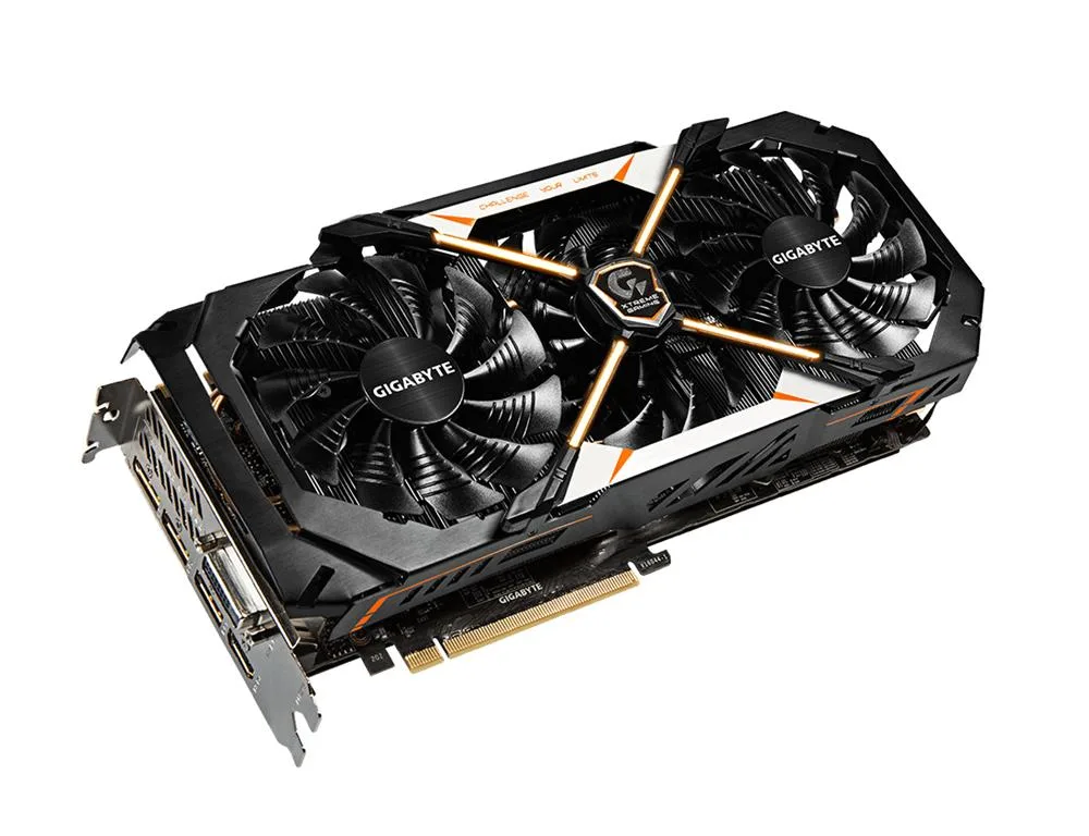 GV-N1070XTREME-8GD - Gigabyte GeForce GTX 1070 8GB GDDR5 256-Bit HMDI / DisplayPort / Dual-Link DVI-D PCI Express 3.0 x16 Video Graphics Card