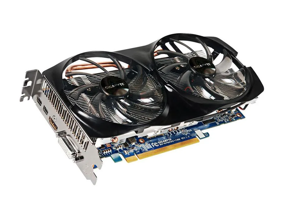 GV-R785OC-1GD - Gigabyte HD Experience Radeon HD 7850 1GB GDDR5 PCI Express 3.0 x16 Video Graphics Card