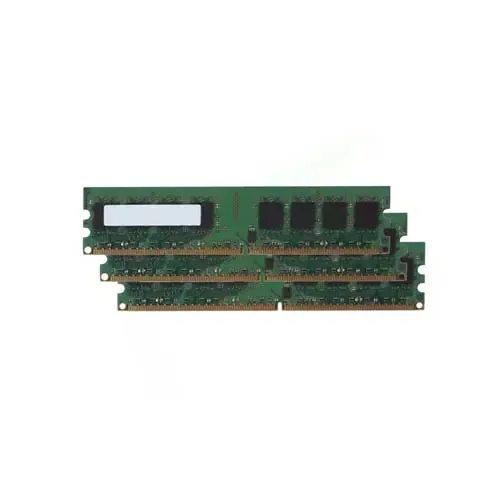 GY090AV - HP 3GB (3 x 1GB) DDR2-667MHz non-ECC Unbuffered CL5 240-Pin DIMM 1.8V 2R Memory Module