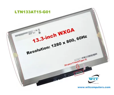 H000018450 - Toshiba 14-inch WXGA 1366X768 LED Laptop Screen
