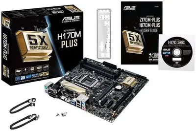 Asus H170M-PLUS/CSM/C/SI Intel H170 Express DDR4 4-Slot System Board (Motherboard) Socket LGA1151
