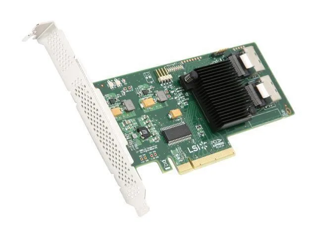 H5-25249-01 - LSI Logic 9211-8i 8-Ports PCI-Express x8 SAS Raid Controller Card