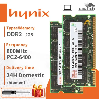 H5PS1G83JFR-S6C - Hynix DDR2-800MHz 128Mx8 DRAM Memory Chip