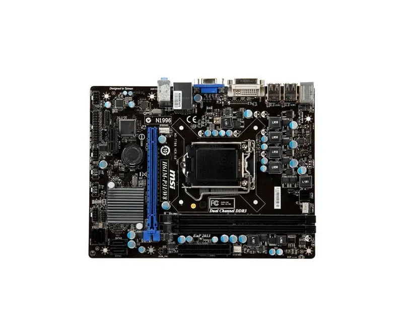 MSI H61M-P31/W8 Desktop Motherboard Intel H61(B3) Express Chipset Socket H2 LGA-1155