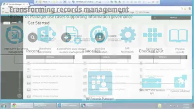 H7Q28AAE - HP Records Manager Base Records Coordinator License 1 Named User