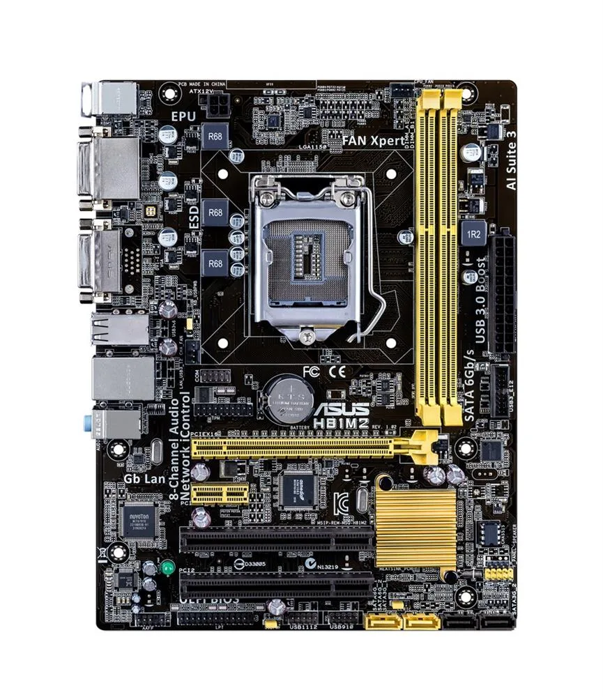 H81M2 - Asus Desktop Motherboard Intel H81 Chipset Socket H3 LGA-1150