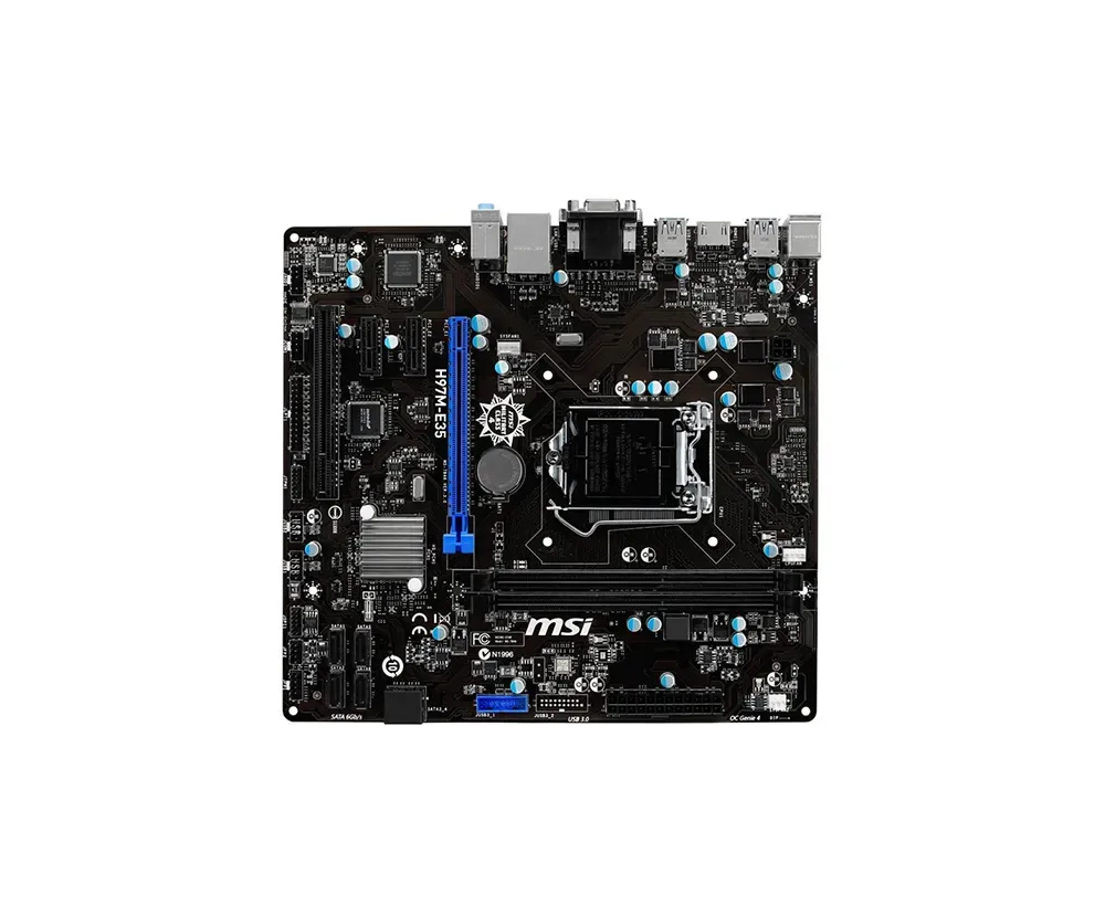 H97M-E35 - MSI Desktop Motherboard Intel H97 Express Chipset Socket H3 LGA-1150