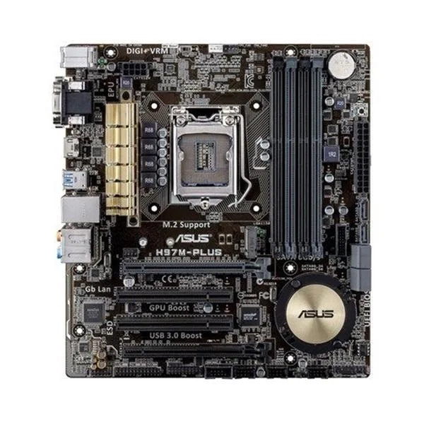 H97M-PLUS - Asus Desktop Motherboard Intel H97 Express Chipset Socket H3 LGA-1150