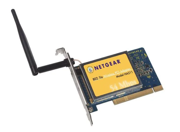 HA311NA - Netgear Wi-Fi Adapter PCI 72Mbps 300ft Indoor Range