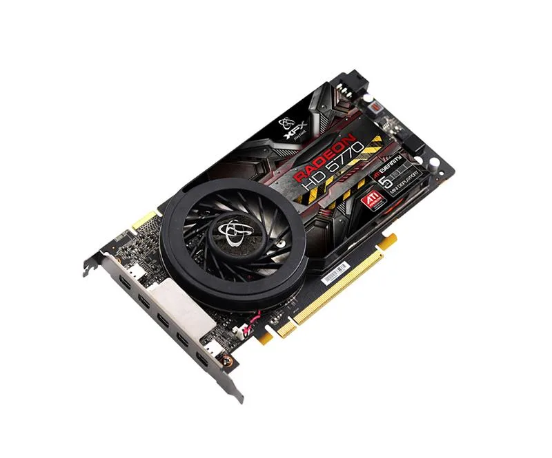 HD-577X-Z5FH - XFX Radeon HD 5770 1GB PCI Express 2.1 Mini-DisplayPort Video Graphics Card