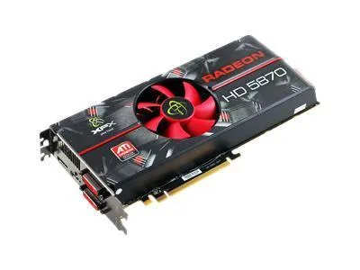 HD-587X-ZNFA - XFX Radeon HD 5870 1GB 256-Bit DDR5 PCI Express 2.1 x16 Dual DVI. HDMI/ DisplayPort/ HDCP Ready/ CrossFir
