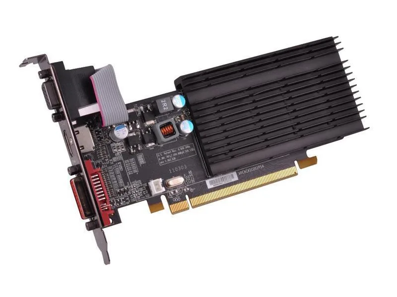 HD-645X-ZNH2 - XFX Radeon HD6450 1GB DDR3 64-Bit PCI Express x16 2.1 Video Graphics Card