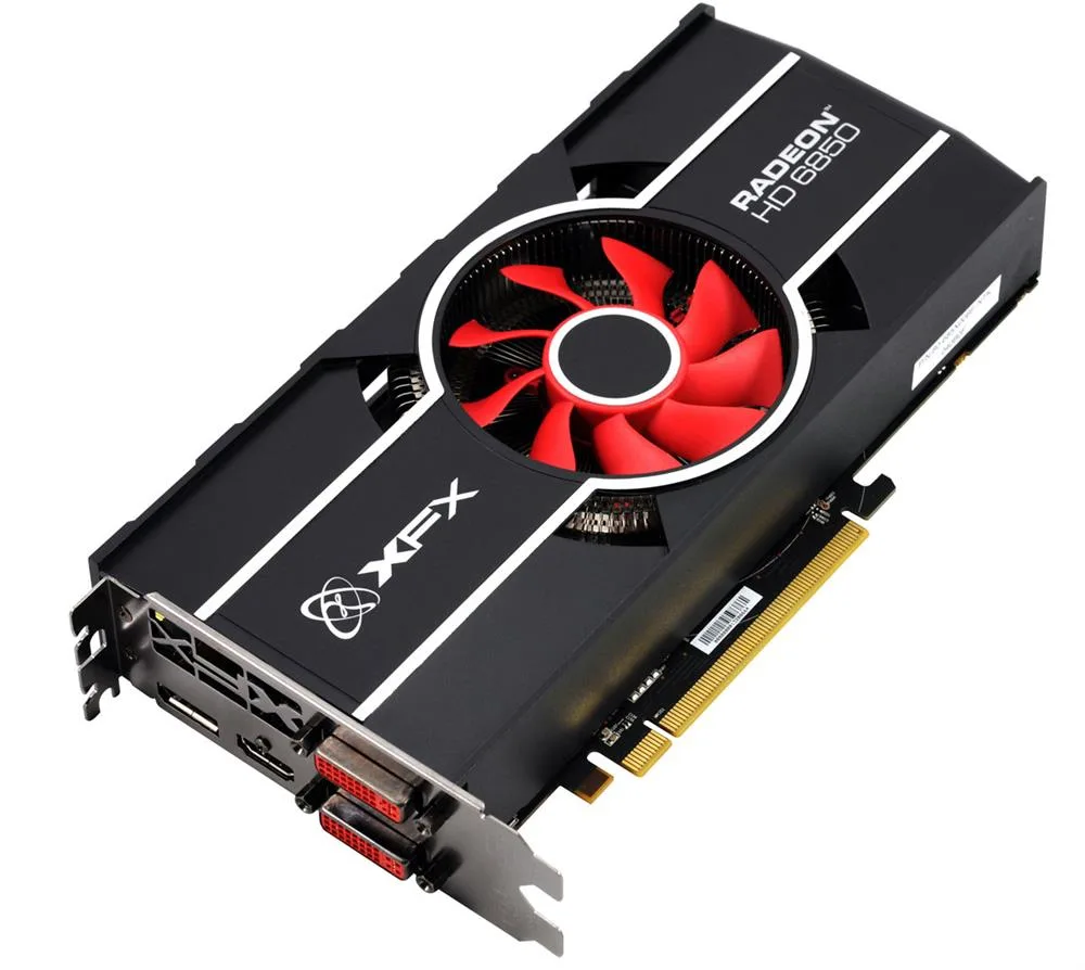 HD-685A-ZCFC - XFX Radeon HD 6850 775m 1GB DDR5 HDMI DVI VGA PCI Express 2.1 Video Graphics Card