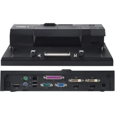 HD303 - Dell D-Port Advanced Port Replicator with 90-Watts AC Adapter for Latitude D-Family and Precision Laptops (Refurbished / Grade-A)