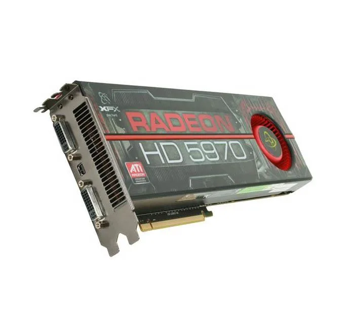 HD597ACNF9 - XFX Radeon HD 5970 2GB DDR5 PCI Express 2.1 Video Graphics Card