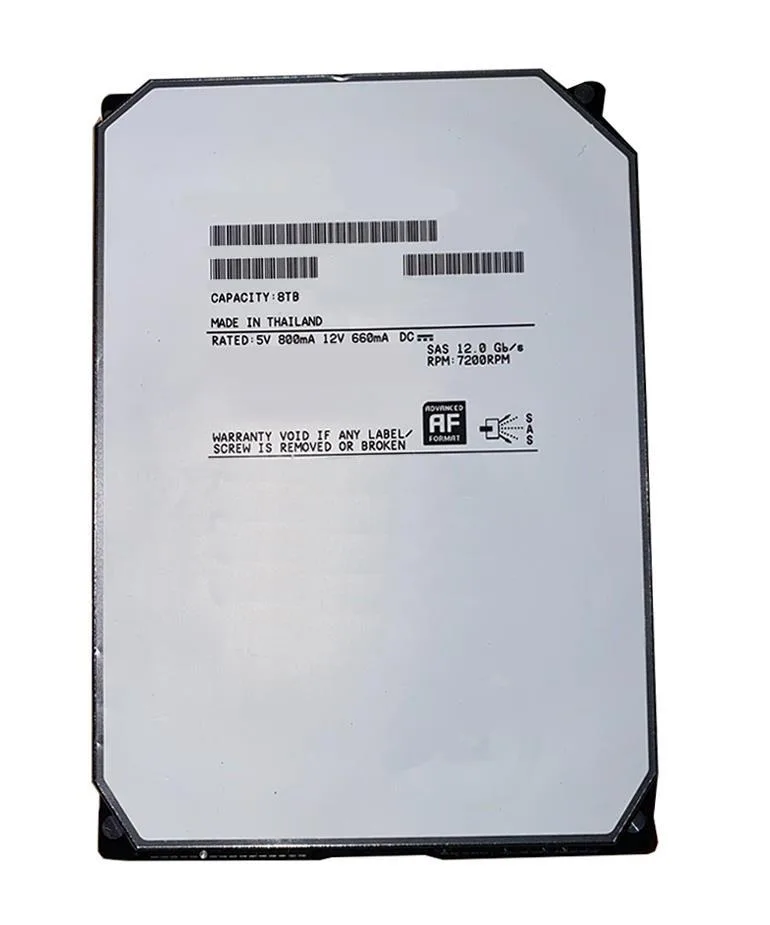 HDD-T8TB-SM0F29807 - SuperMicro 8TB 7200RPM SATA 6Gb/s 3.5-inch Hard Drive