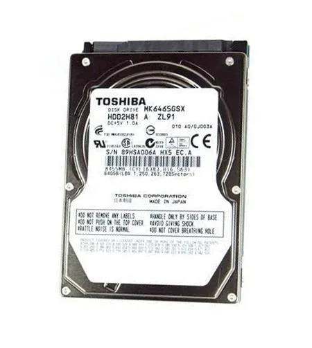 HDD2H81A - Toshiba 640GB 5400PM SATA 3Gb/s 2.5-inch Hard Drive
