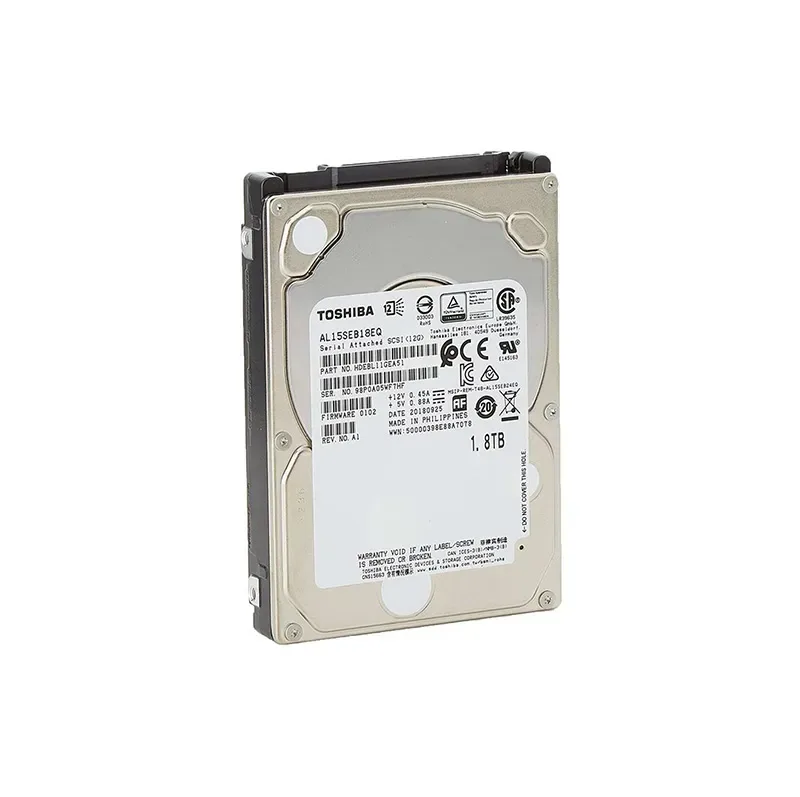 HDEBL11GEA51 - Toshiba 1.8TB SAS 12Gb/s 10000RPM 128MB Cache 2.5-inch Hard Drive
