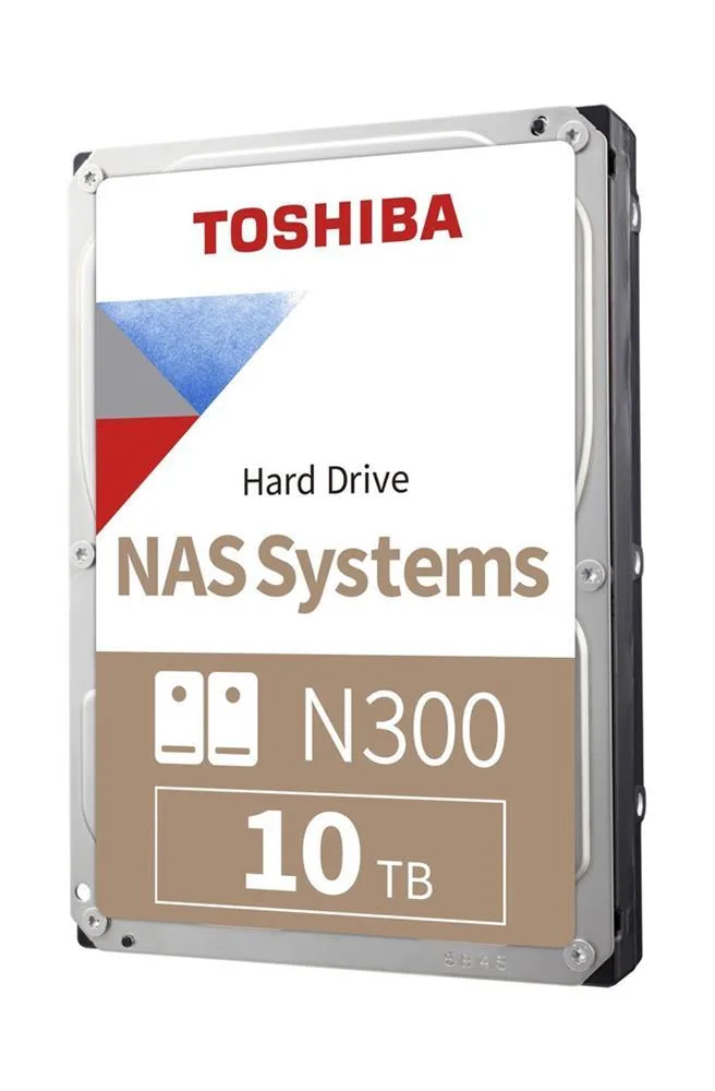 HDWG11AXZSTA - Toshiba N300 10TB SATA 6Gb/s 7200RPM 256MB Cache 3.5-inch Hard Drive