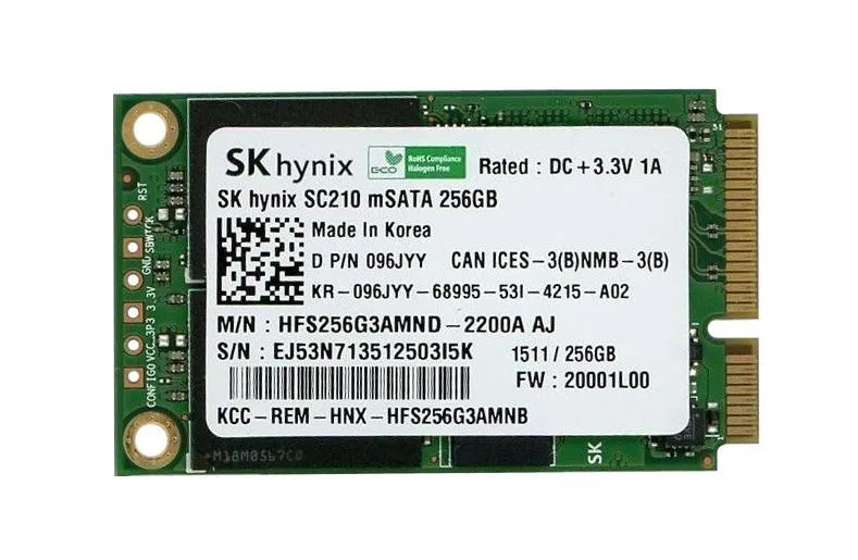 HFS256G3AMND-2200 - Hynix SC210 256GB SATA 6Gb/s mSATA Solid State Drive