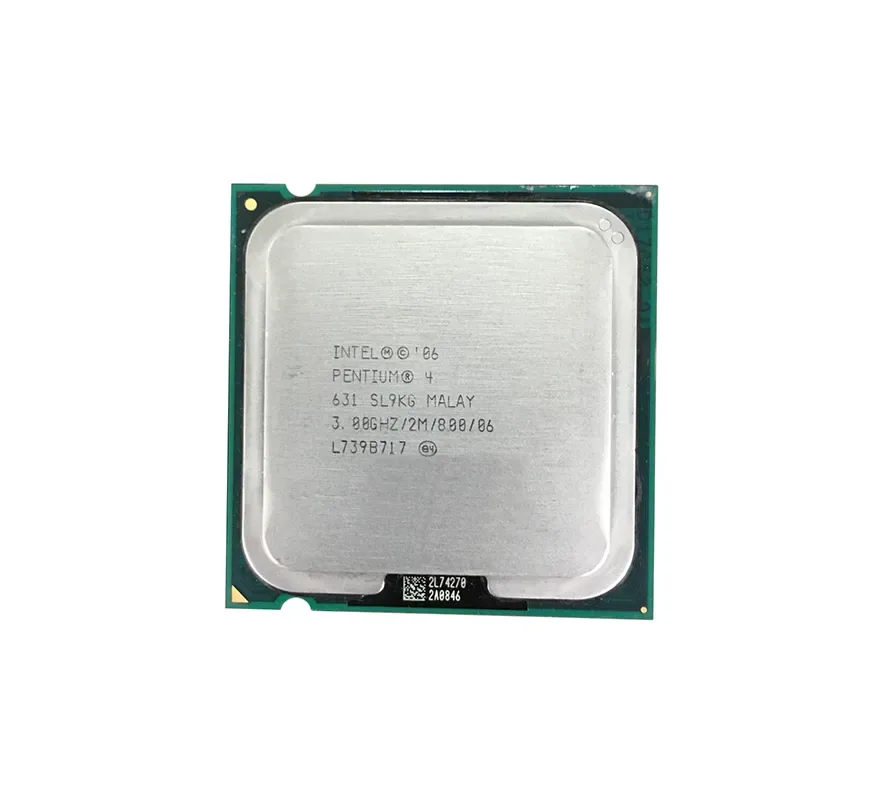 HH80552OG0802M - Intel Pentium 4 631 1-Core 3.00GHz 800MHz FSB 2MB L2 Cache Socket LGA775 Processor