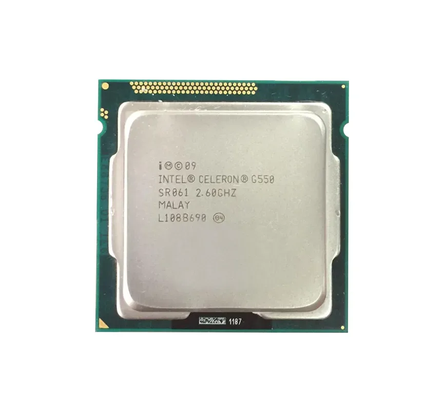 HH80557PG056512 - Intel Celeron G550 2-Core 2.60GHz 5GT/s DMI 2MB Cache Socket FCLGA1155 Processor