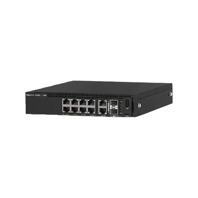 Dell HK2G1 Dell 0HK2G1 / HK2G1 PowerSwitch N1108EP-ON 8x Ports PoE+ 10/100/1000Base-T 2x SFP Ports Layer2 Managed GbE Network Switch