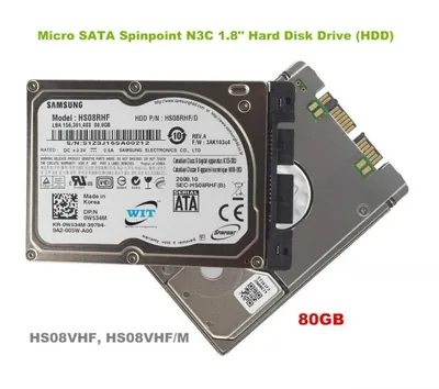 Samsung HM080HI/D Spinpoint M80 80GB 5400RPM SATA 1.5Gb/s 8MB Cache 3.5-inch Hard Drive