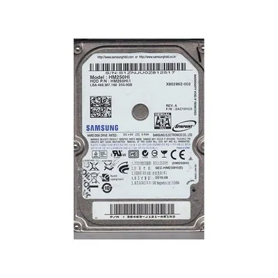 Samsung HM250HI/D Spinpoint M7 250GB 5400RPM SATA 3Gb/s 8MB Cache 2.5-inch Hard Drive