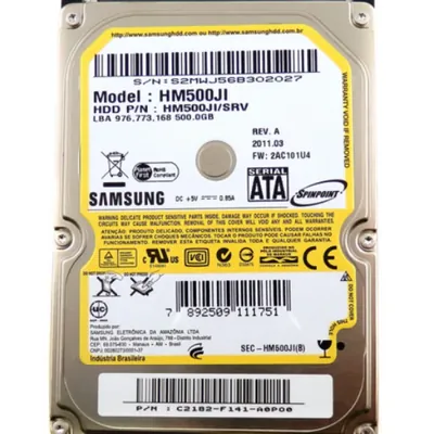 Samsung HM641JI/SON Spinpoint M7E 640GB 5400RPM SATA 3Gb/s 8MB Cache 2.5-inch Hard Drive