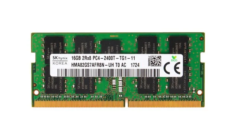 HMA82GS7AFR8N-UHT0-AC - Hynix 16GB PC4-19200 DDR4-2400MHz ECC Unbuffered CL17 SoDIMM 1.2V Dual-Rank Memory Module