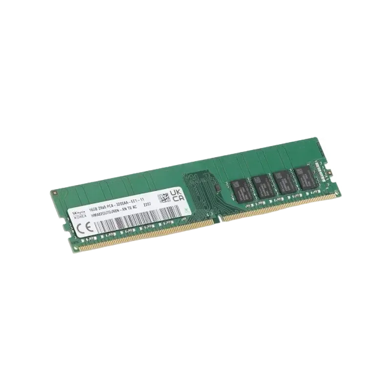 HMA82GU7DJR8N-XN - Hynix 16GB DDR4-3200MHz PC4-25600 ECC Unbuffered CL22 288-Pin UDIMM 1.2V Dual Rank Memory Module