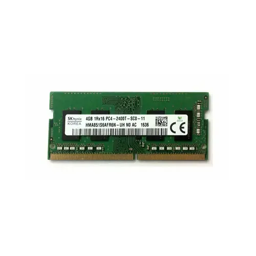 HMA851S6AFR6N-UH - Hynix 4GB DDR4-2400MHz PC4-19200 non-ECC Unbuffered CL17 260-Pin SoDimm 1.2V Single Rank Memory Module