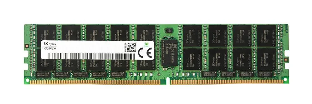 HMAA8GR7AJR4N-WMTGAA - Hynix 64GB DDR4-2933MHz PC4-23400 ECC Registered CL21 288-Pin RDIMM 1.2V Quad Rank Memory Module