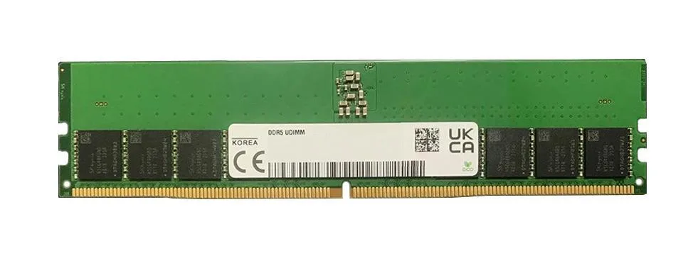 HMCG88MEBUA081N - Hynix 32GB DDR5-4800MHz PC5-38400 Non-ECC Unbuffered CL40 288-Pin UDIMM 1.1V Dual Rank 2RX8 Memory Module