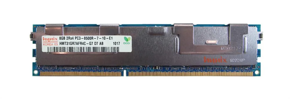 HMT31GR7AFR4C-G7D7-AB - Hynix 8GB PC3-8500 DDR3-1066MHz ECC