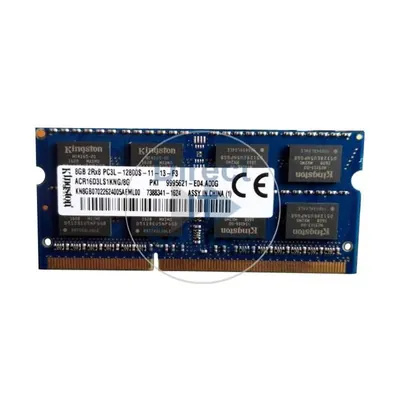Kingston HP16D3LS1KFG/8G 8GB DDR3-1600MHz PC3-12800 non-ECC Unbuffered CL11 204-Pin SoDimm 1.35V Low Voltage Dual Rank Memory Module