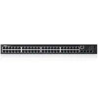 HPC2V - Dell PowerConnect N1500 Series N1548 48 x Ports 10/100/1000 PoE+, + 4 x Ports 10 Gigabit Ethernet SFP Layer 2 Managed Ethernet Switch