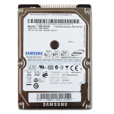Samsung HS161JB/A Spinpoint N2B 160GB 4200RPM ATA-100 2MB Cache 1.8-inch Hard Drive