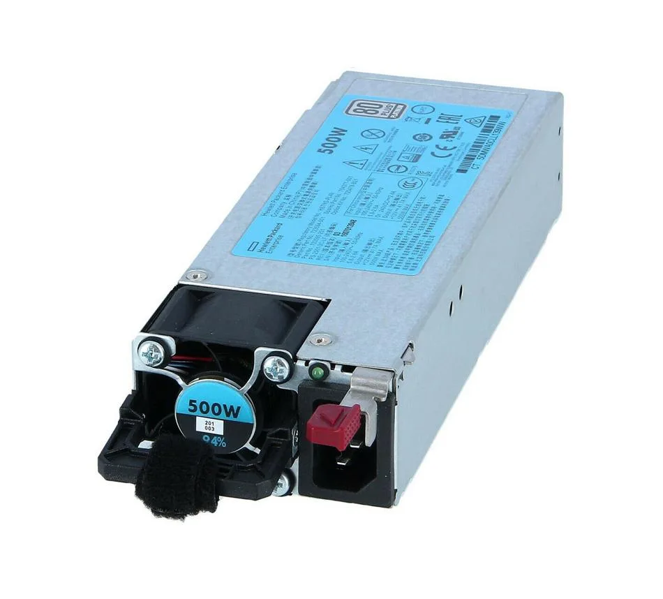 HSTNS-PD40 - HP 500-Watts 100-240V Flex Slot Platinum Hot Plug Power Supply for DL380 Gen10