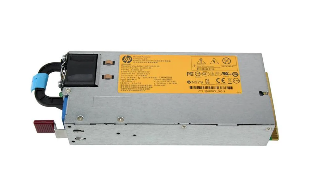 HSTNS-PL29-AD - HP 750-Watts Common Slot Platinum Hot Plug Power Supply for DL388E G8