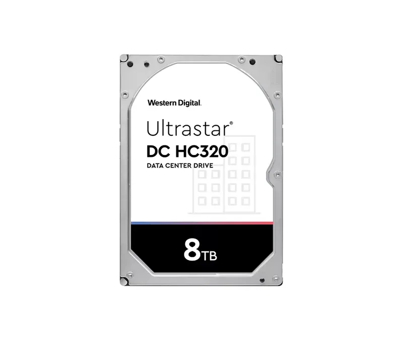 HUS728T8TAL4205 - Western Digital Ultrastar DC HC320 8TB 7200RPM SAS 12Gb/s TCG FIPs 256MB Cache 3.5-inch Hard Drive