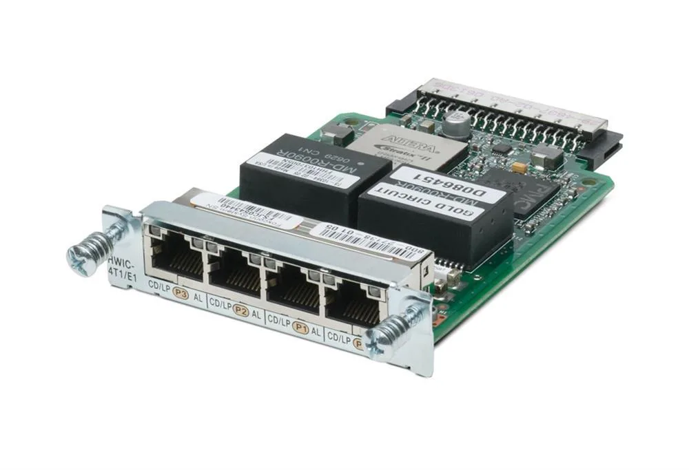 Cisco 4Pt Clear Channel T1/E1 Hwic