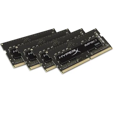 Kingston Technology HX424C12PBK4/32 32GB Kit (4 X 8GB) DDR4-2400MHz PC4-19200 non-ECC Unbuffered CL17 288-Pin DIMM 1.35V