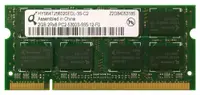 HYS64T256020EDL-3S-2 - Infineon 2GB DDR2-667MHz PC2-5300 non-ECC Unbuffered CL5 200-Pin SoDimm Dual Rank Memory Module