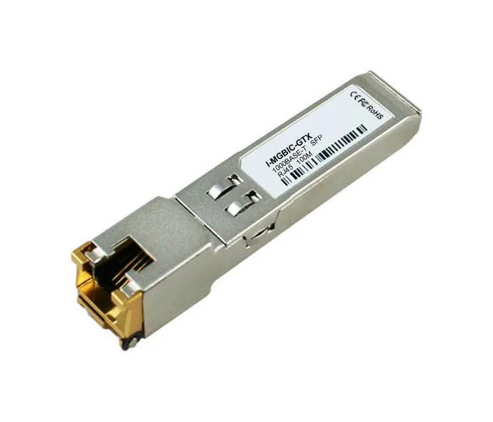 I-MGBIC-GTX-ACC - Accortec 1Gb/s 1000Base-TX Copper 100m RJ-45 Connector SFP Transceiver Module