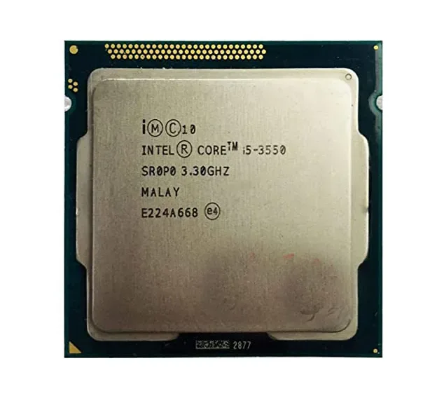 I5-3550 - Intel Core 4-Core 3.30GHz 5GT/s DMI 6MB L3 Cache Socket FCLGA1155 Processor
